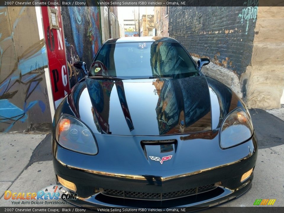 2007 Chevrolet Corvette Coupe Black / Ebony Photo #14