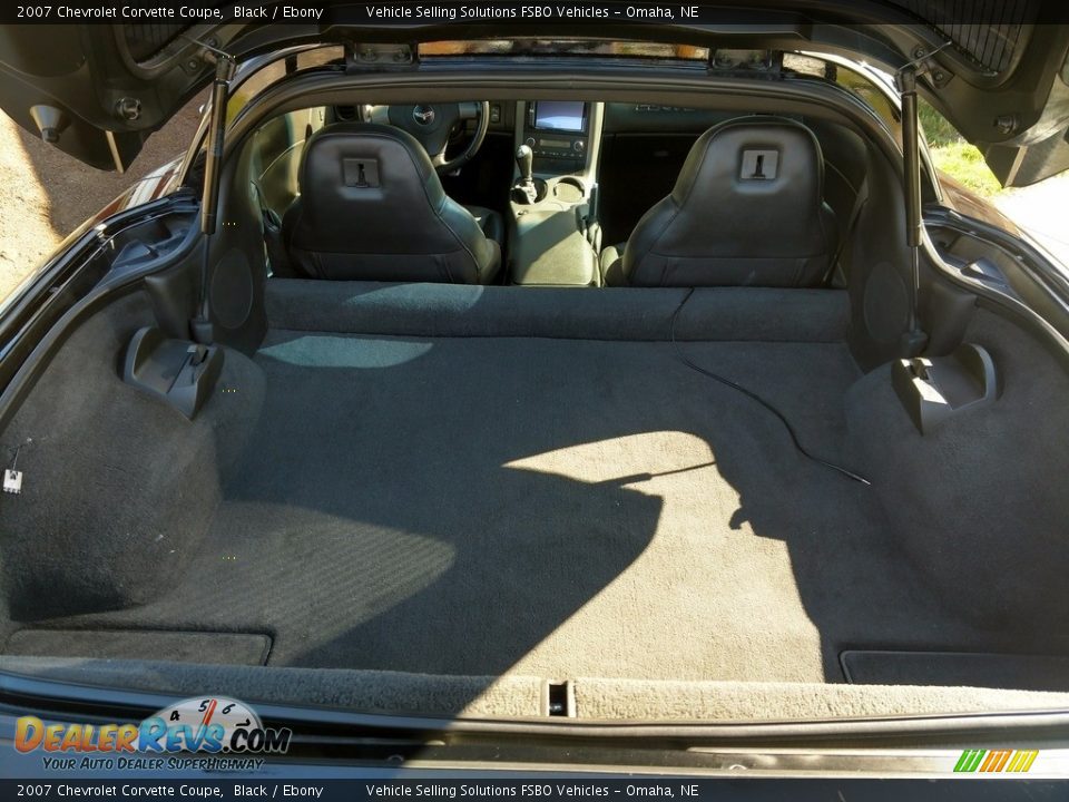 2007 Chevrolet Corvette Coupe Black / Ebony Photo #15