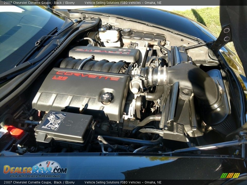 2007 Chevrolet Corvette Coupe Black / Ebony Photo #18