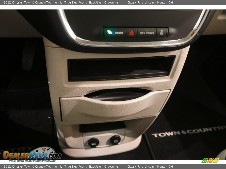 2012 Chrysler Town & Country Touring - L True Blue Pearl / Black/Light Graystone Photo #14