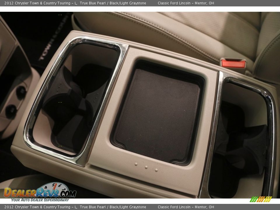 2012 Chrysler Town & Country Touring - L True Blue Pearl / Black/Light Graystone Photo #17