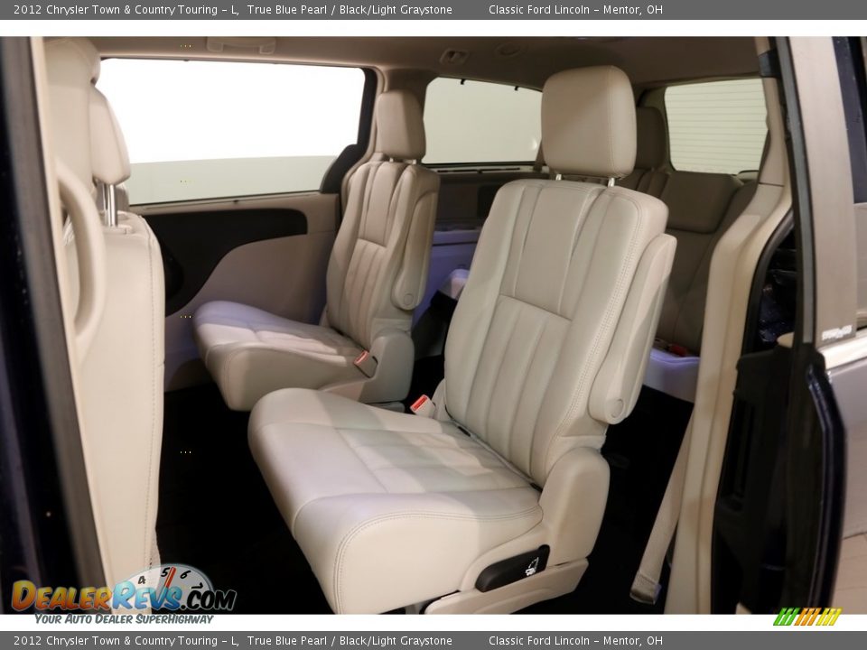 2012 Chrysler Town & Country Touring - L True Blue Pearl / Black/Light Graystone Photo #21