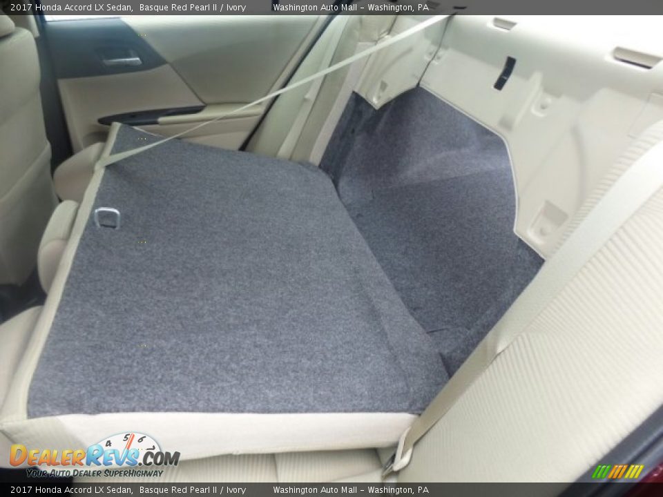 2017 Honda Accord LX Sedan Basque Red Pearl II / Ivory Photo #11
