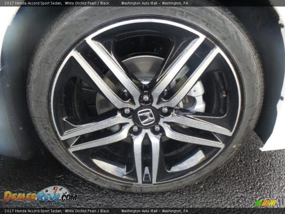 2017 Honda Accord Sport Sedan White Orchid Pearl / Black Photo #4