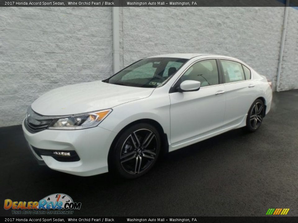 2017 Honda Accord Sport Sedan White Orchid Pearl / Black Photo #5