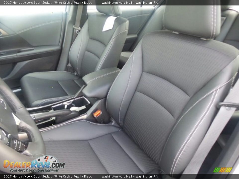 2017 Honda Accord Sport Sedan White Orchid Pearl / Black Photo #9