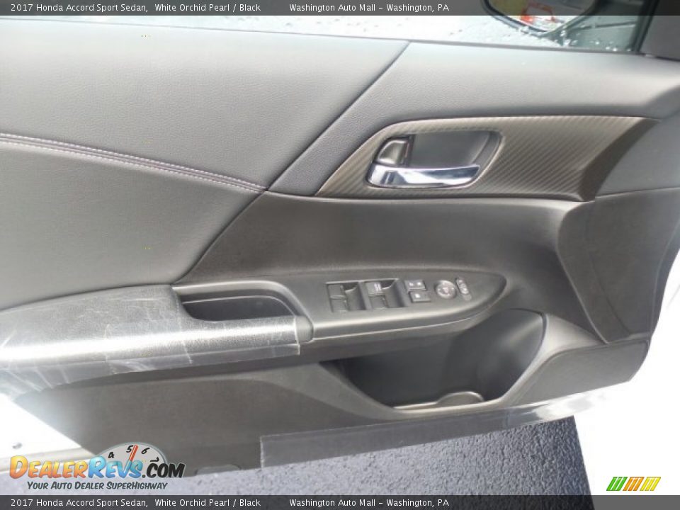 2017 Honda Accord Sport Sedan White Orchid Pearl / Black Photo #13