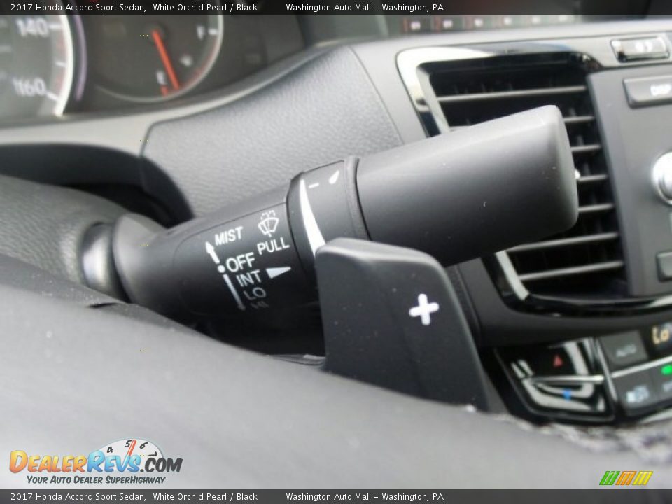 2017 Honda Accord Sport Sedan White Orchid Pearl / Black Photo #21