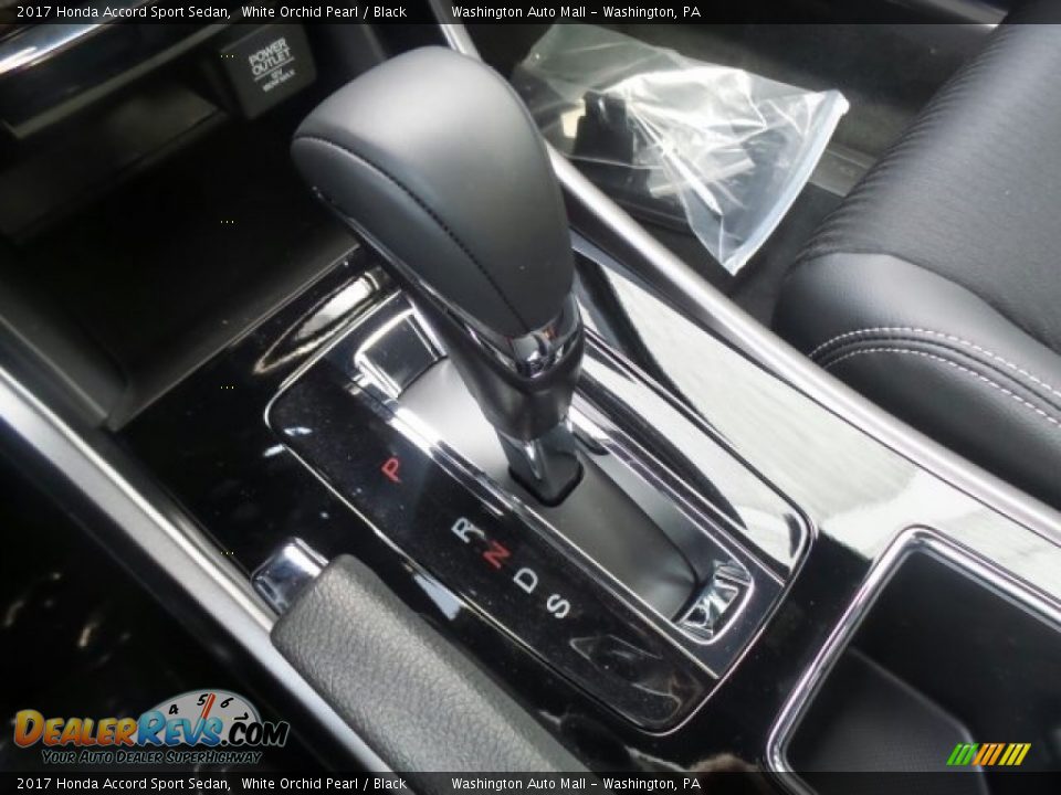 2017 Honda Accord Sport Sedan White Orchid Pearl / Black Photo #26