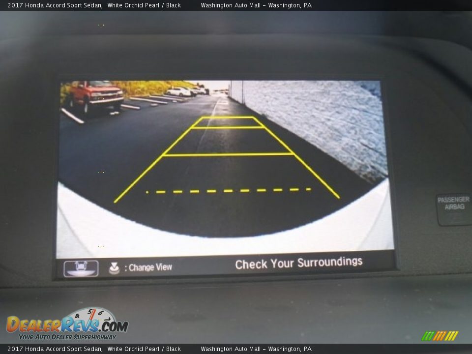 2017 Honda Accord Sport Sedan White Orchid Pearl / Black Photo #27