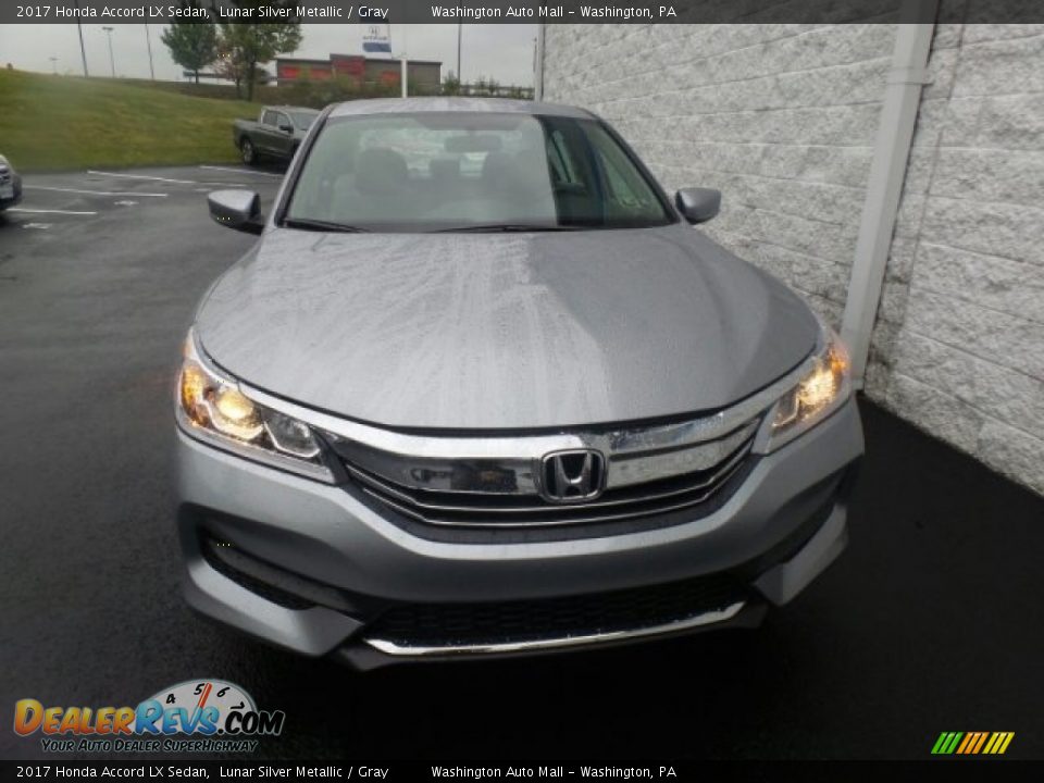 2017 Honda Accord LX Sedan Lunar Silver Metallic / Gray Photo #3