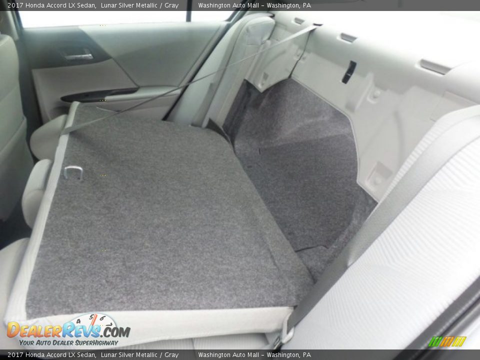 2017 Honda Accord LX Sedan Lunar Silver Metallic / Gray Photo #12