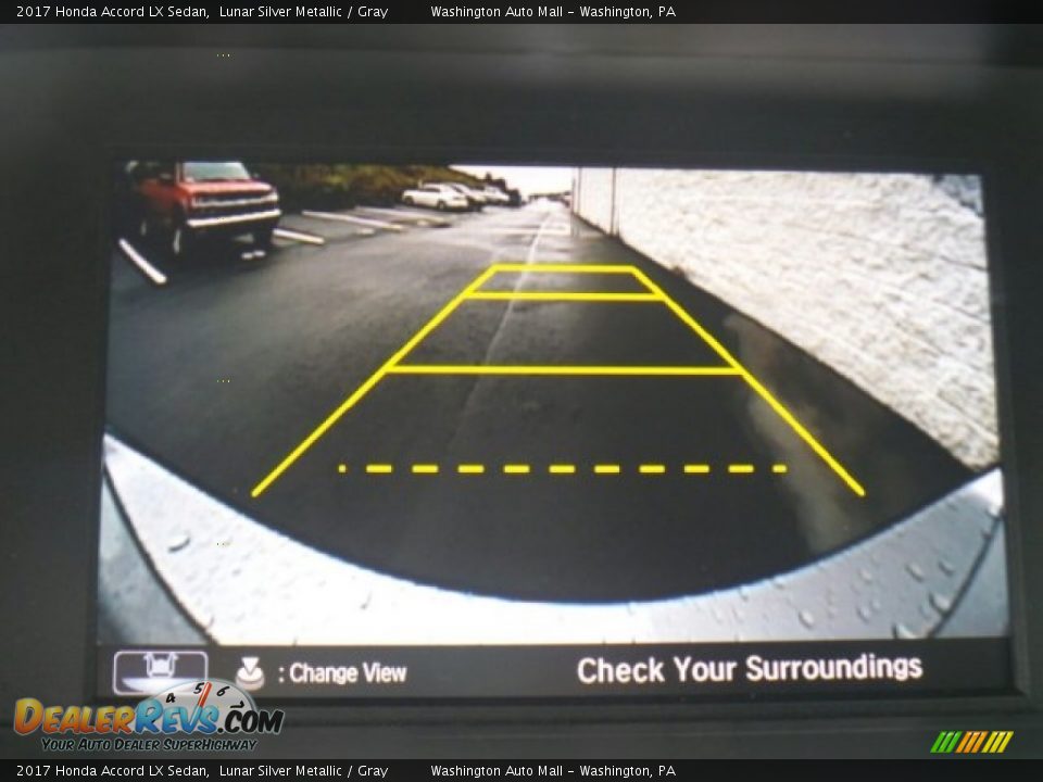 2017 Honda Accord LX Sedan Lunar Silver Metallic / Gray Photo #22