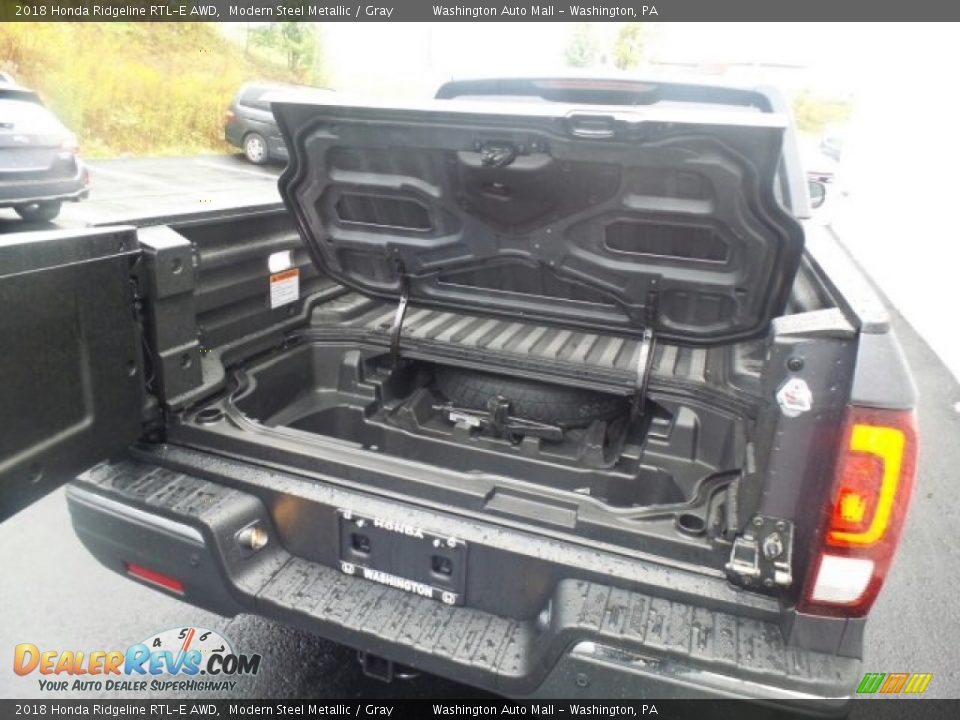 2018 Honda Ridgeline RTL-E AWD Trunk Photo #10