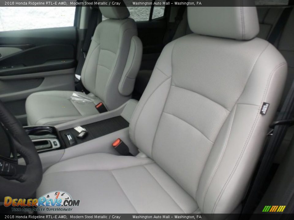 Front Seat of 2018 Honda Ridgeline RTL-E AWD Photo #12