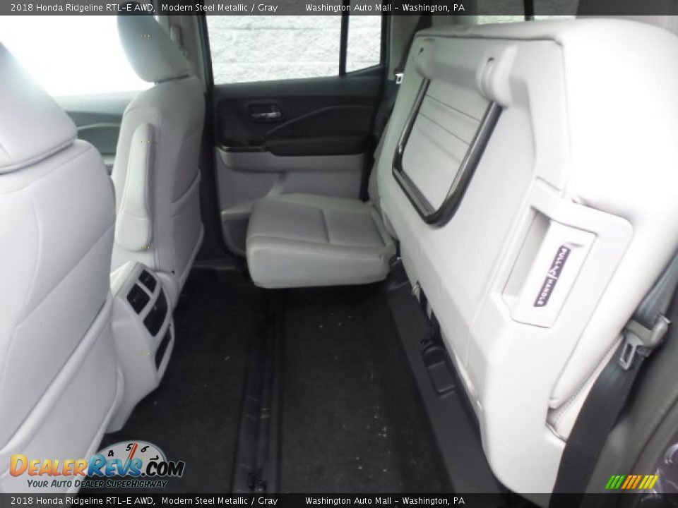 Rear Seat of 2018 Honda Ridgeline RTL-E AWD Photo #14