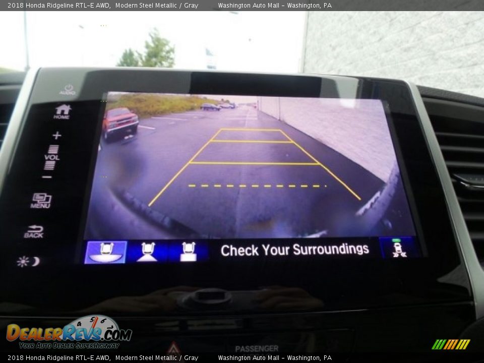 2018 Honda Ridgeline RTL-E AWD Modern Steel Metallic / Gray Photo #33