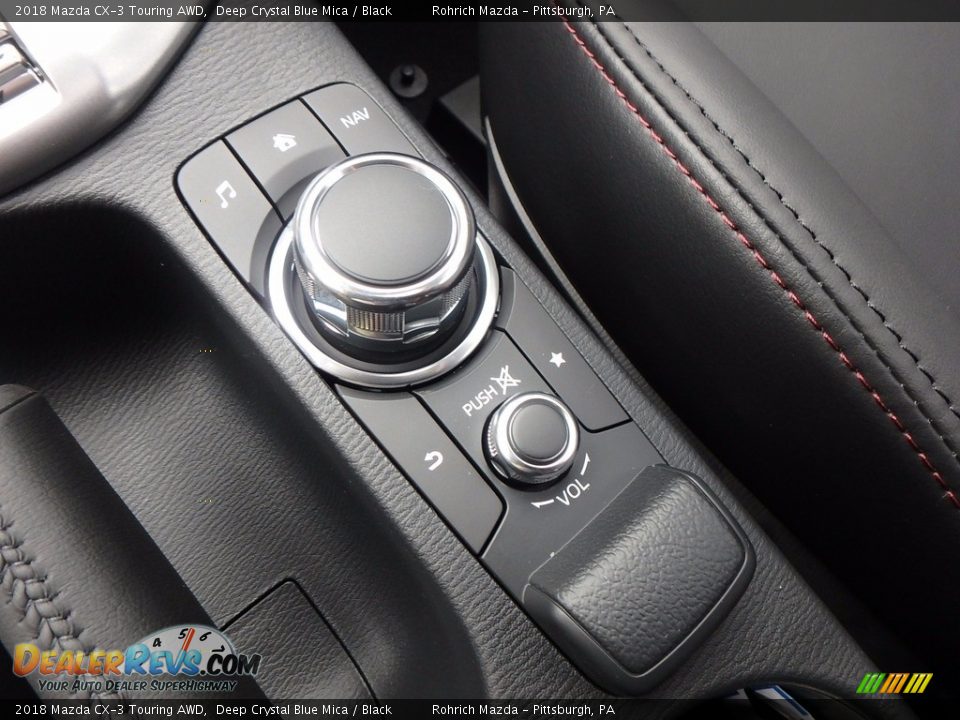 2018 Mazda CX-3 Touring AWD Deep Crystal Blue Mica / Black Photo #13