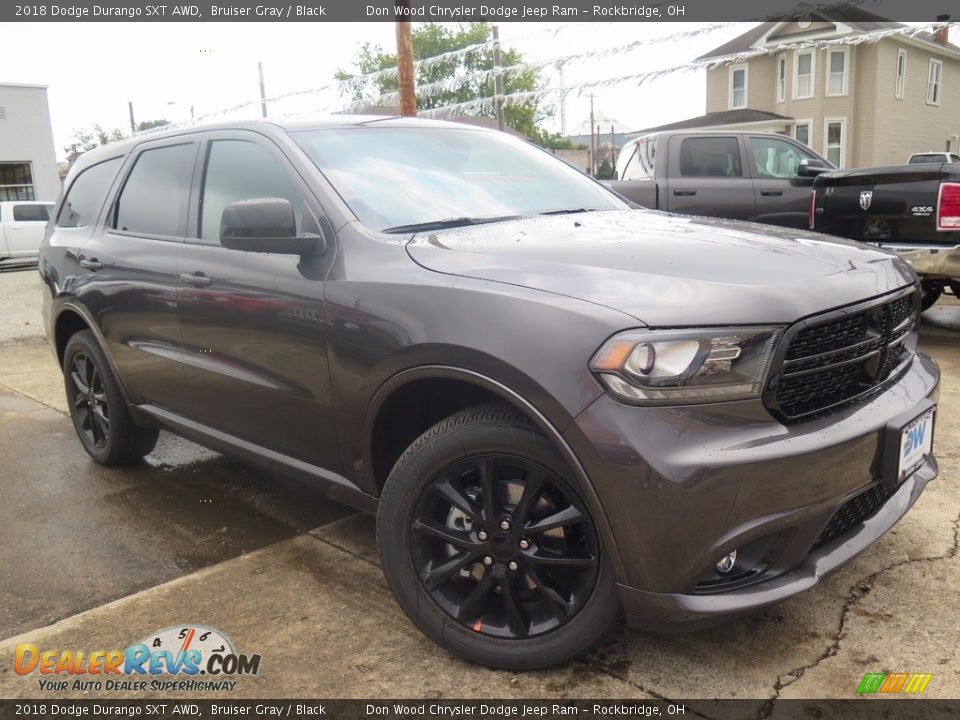 2018 Dodge Durango SXT AWD Bruiser Gray / Black Photo #1