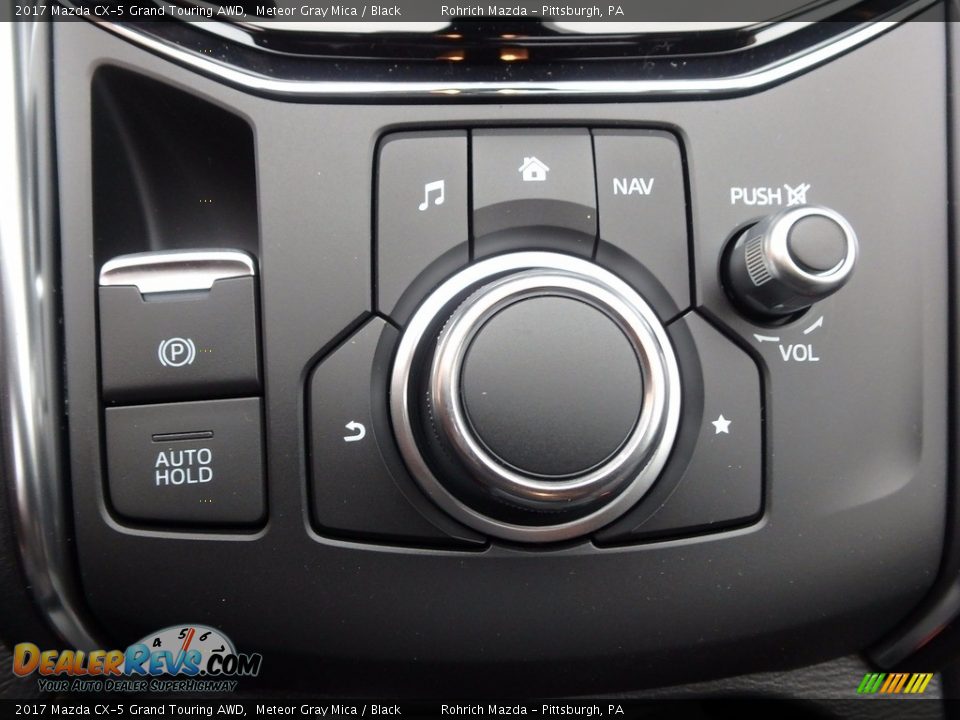 2017 Mazda CX-5 Grand Touring AWD Meteor Gray Mica / Black Photo #13