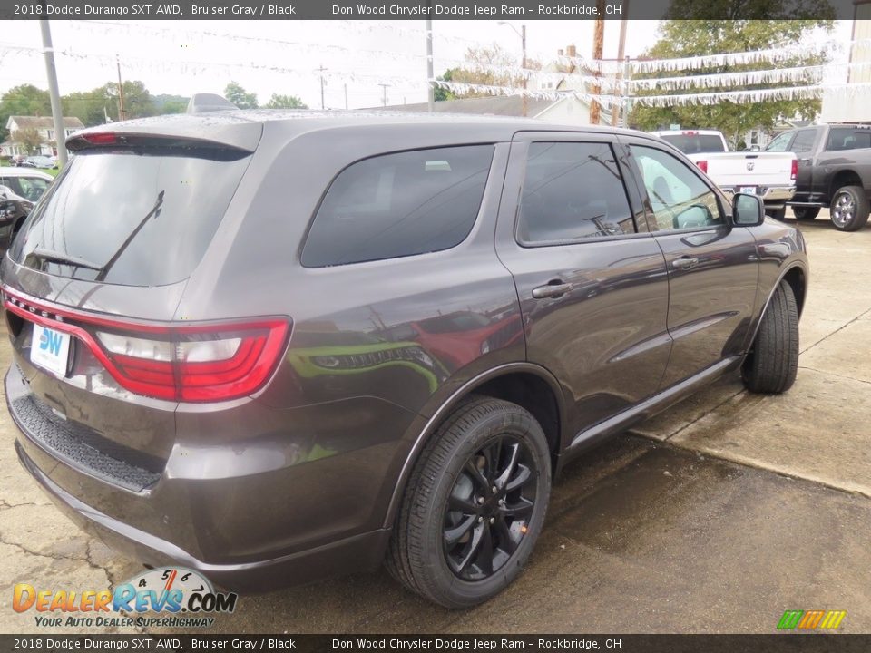 2018 Dodge Durango SXT AWD Bruiser Gray / Black Photo #11
