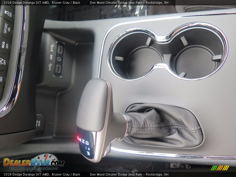 2018 Dodge Durango SXT AWD Bruiser Gray / Black Photo #16