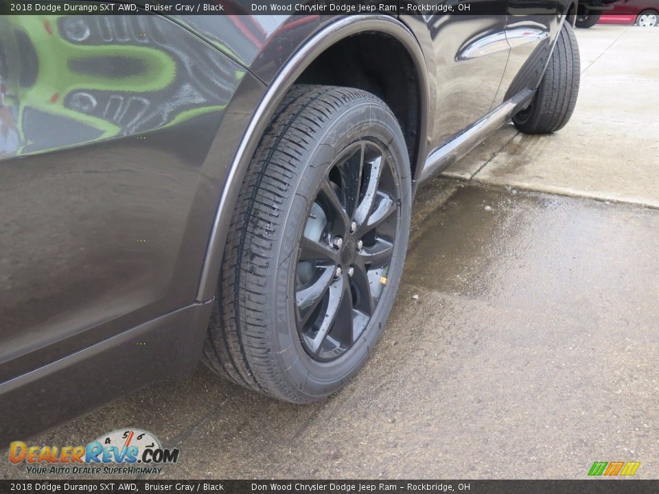 2018 Dodge Durango SXT AWD Bruiser Gray / Black Photo #19
