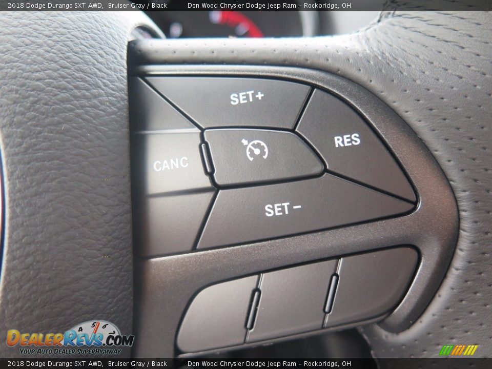 2018 Dodge Durango SXT AWD Bruiser Gray / Black Photo #25