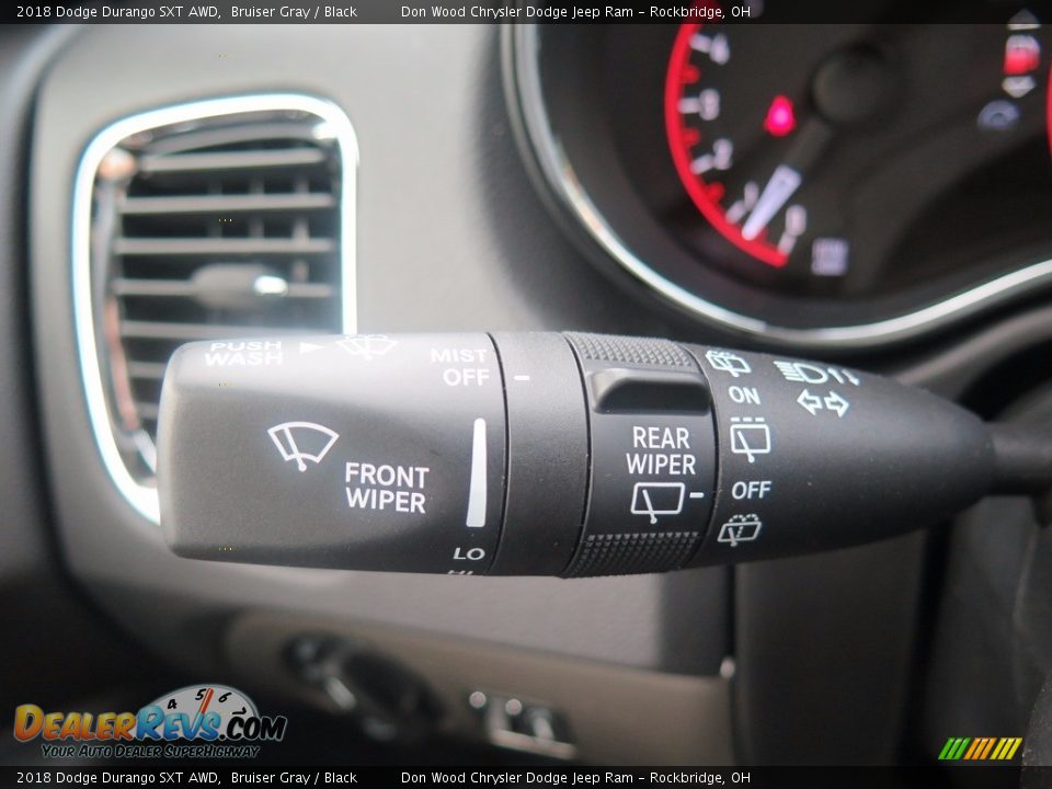 2018 Dodge Durango SXT AWD Bruiser Gray / Black Photo #26