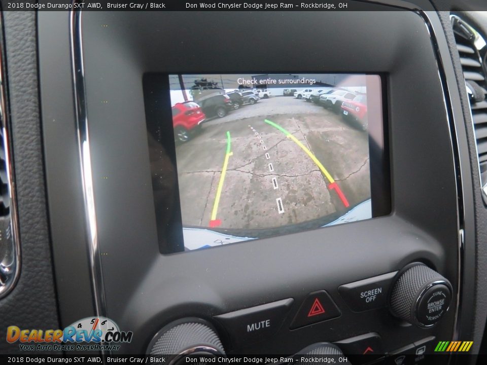 2018 Dodge Durango SXT AWD Bruiser Gray / Black Photo #28