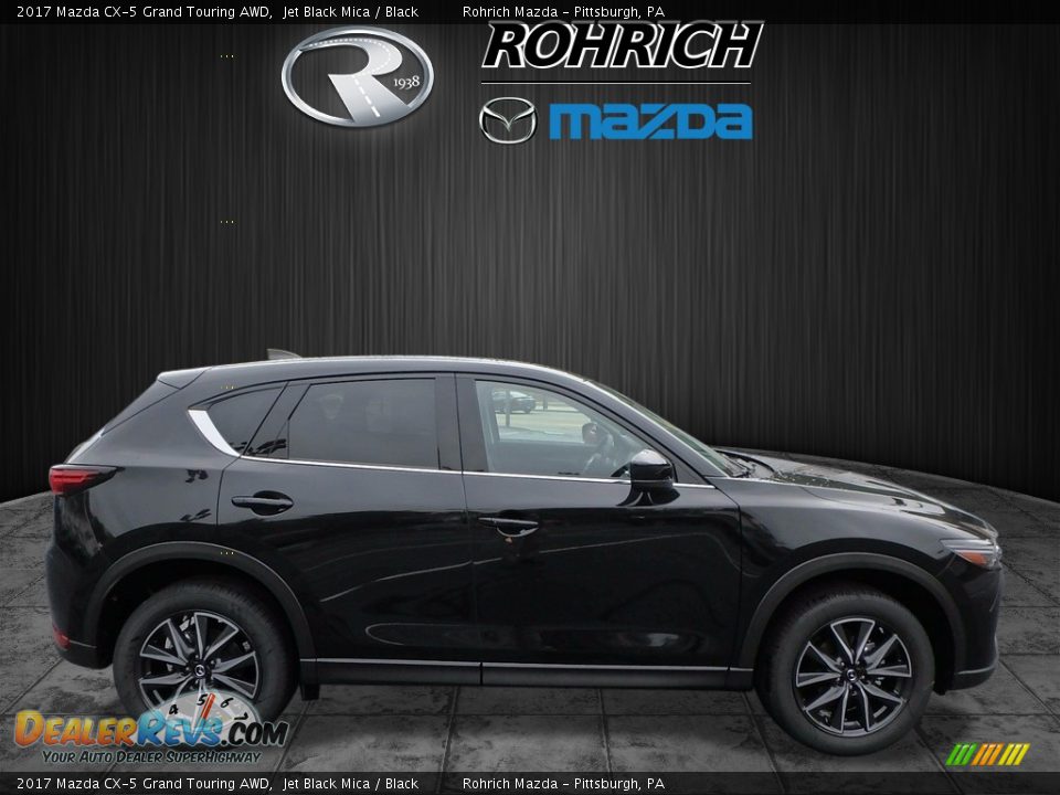2017 Mazda CX-5 Grand Touring AWD Jet Black Mica / Black Photo #2