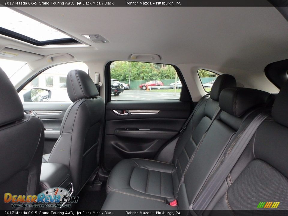 2017 Mazda CX-5 Grand Touring AWD Jet Black Mica / Black Photo #8