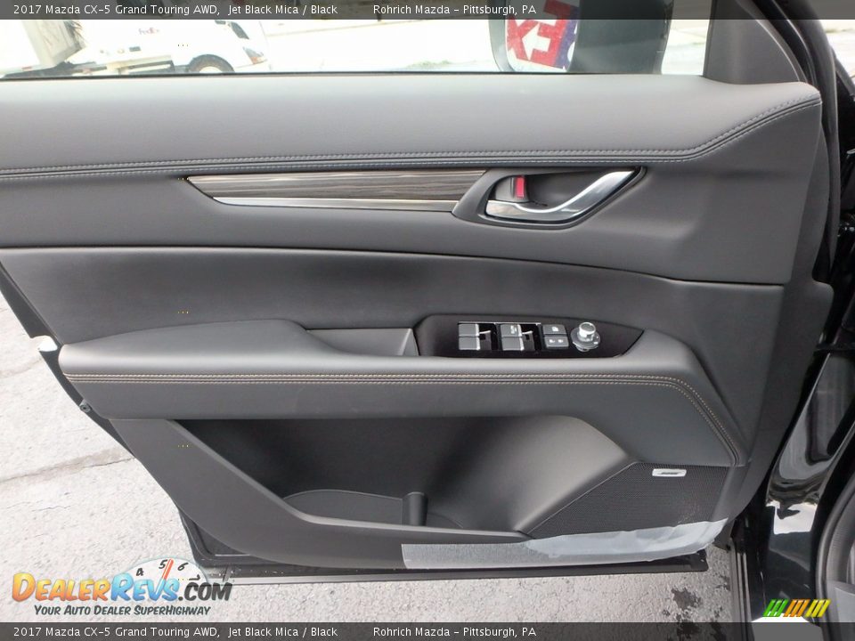 2017 Mazda CX-5 Grand Touring AWD Jet Black Mica / Black Photo #10