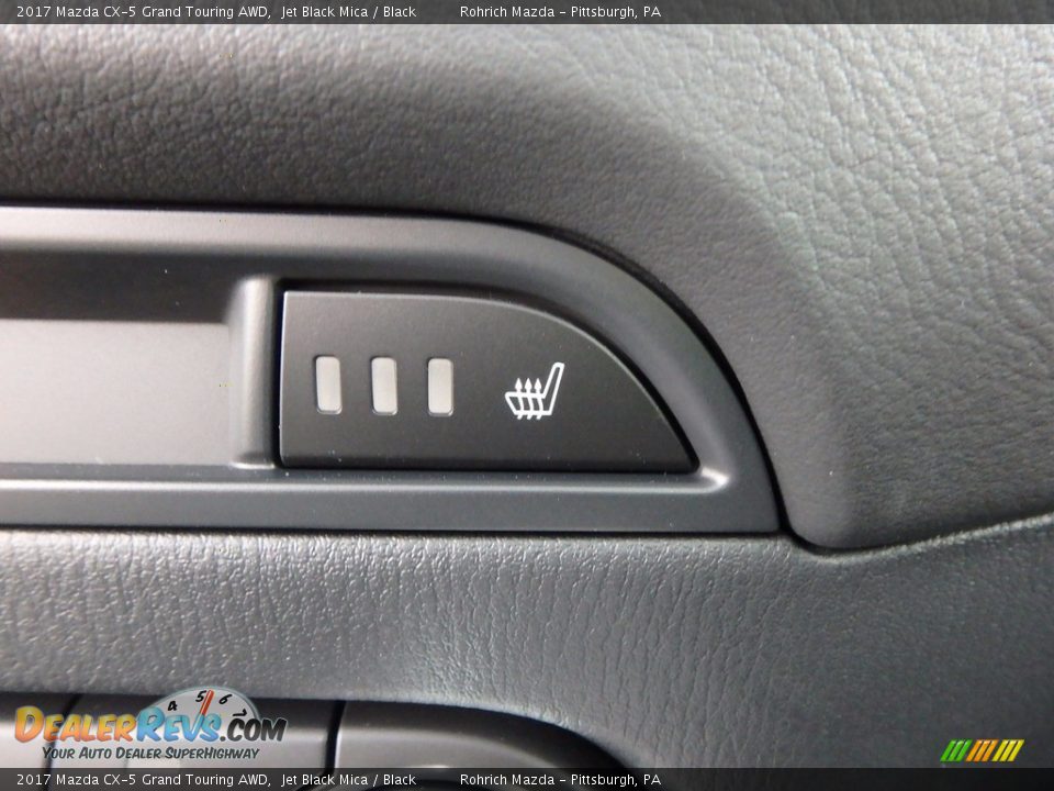2017 Mazda CX-5 Grand Touring AWD Jet Black Mica / Black Photo #14