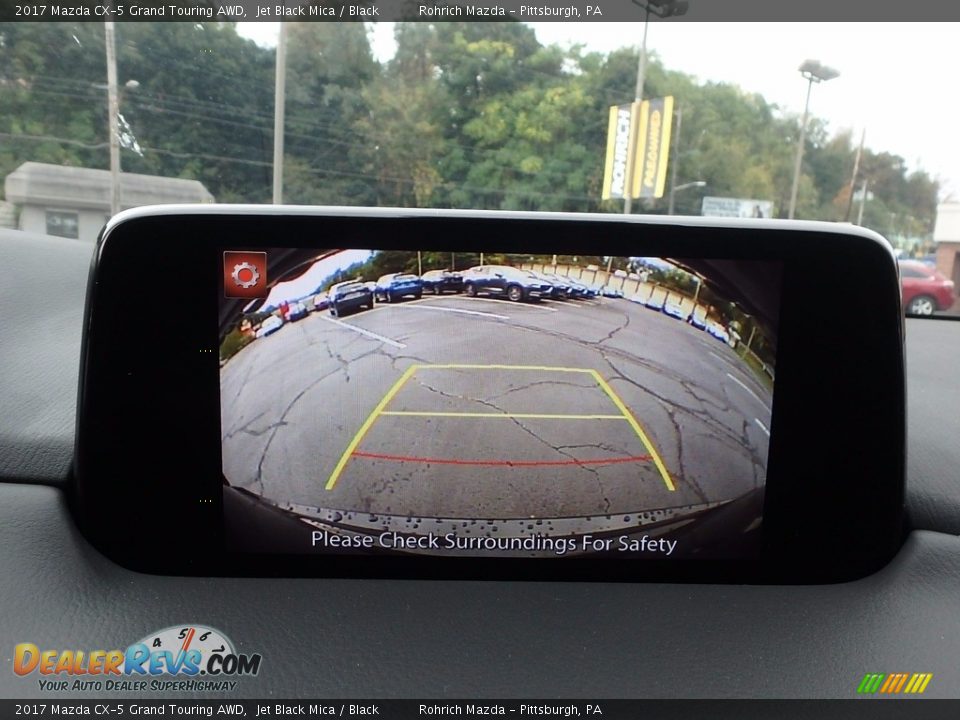 2017 Mazda CX-5 Grand Touring AWD Jet Black Mica / Black Photo #15