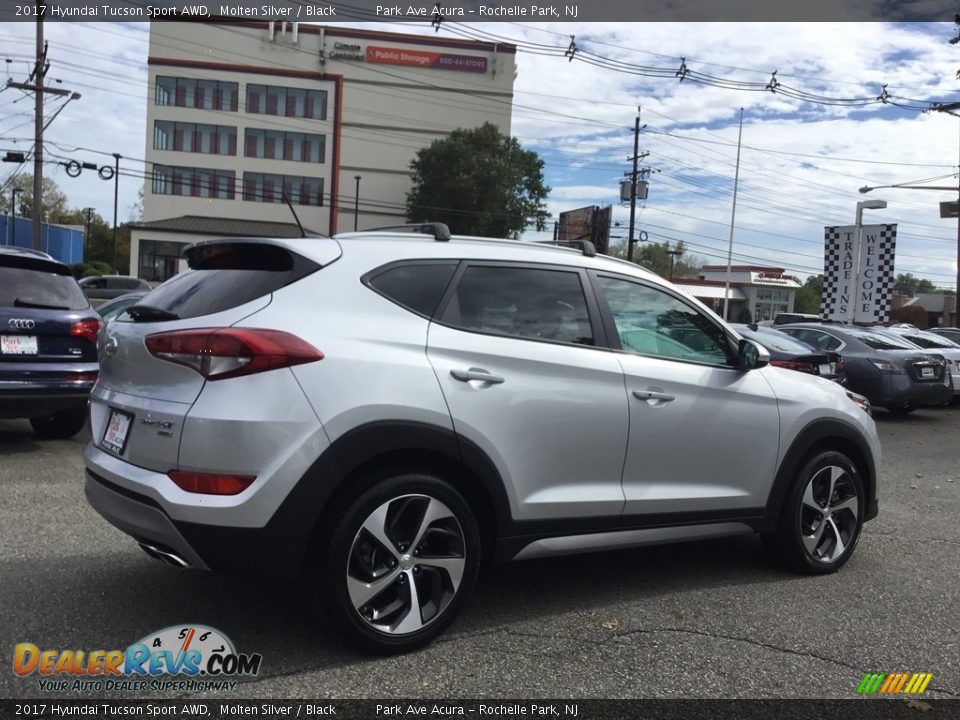 2017 Hyundai Tucson Sport AWD Molten Silver / Black Photo #3