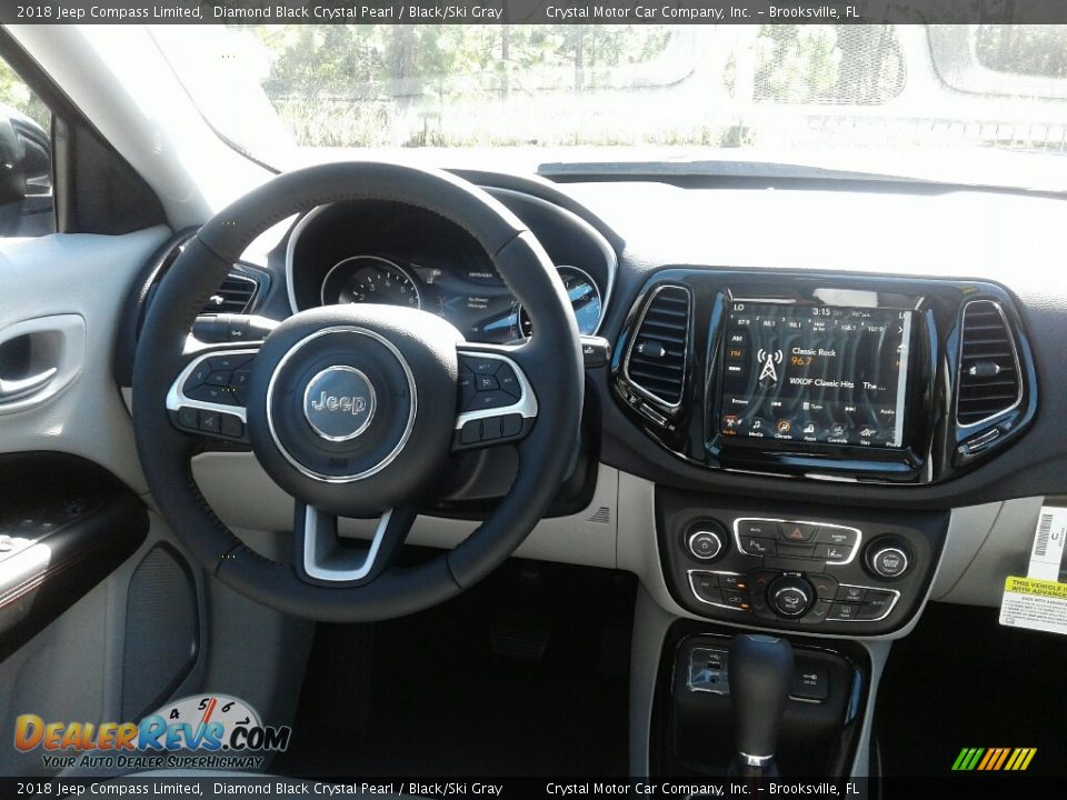 Dashboard of 2018 Jeep Compass Limited Photo #13