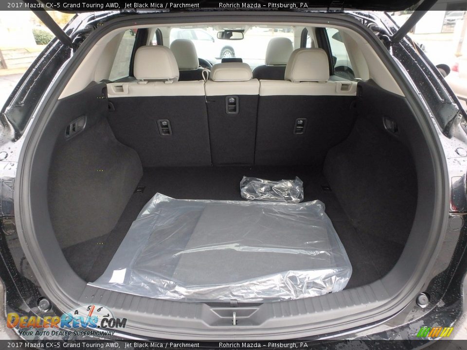 2017 Mazda CX-5 Grand Touring AWD Jet Black Mica / Parchment Photo #6