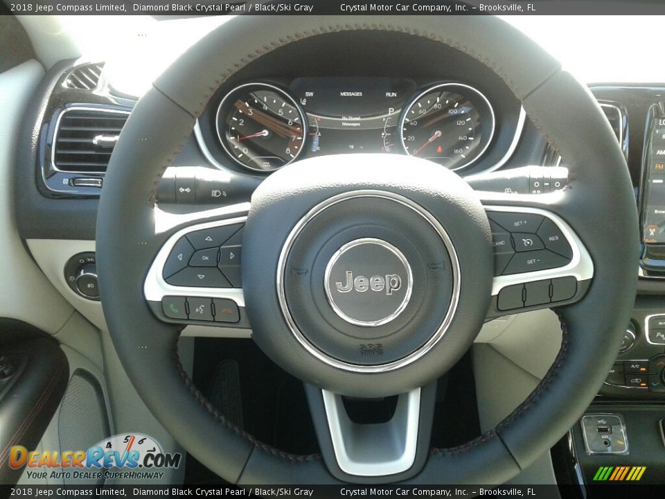 2018 Jeep Compass Limited Steering Wheel Photo #14