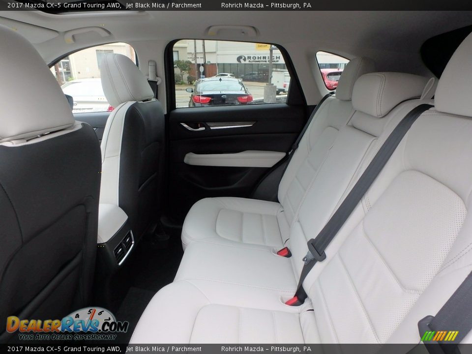 2017 Mazda CX-5 Grand Touring AWD Jet Black Mica / Parchment Photo #8