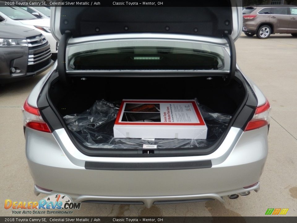 2018 Toyota Camry SE Celestial Silver Metallic / Ash Photo #6