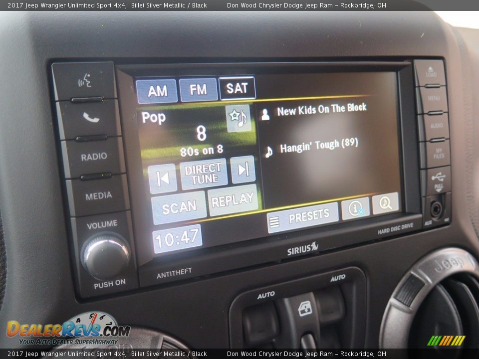 2017 Jeep Wrangler Unlimited Sport 4x4 Billet Silver Metallic / Black Photo #15