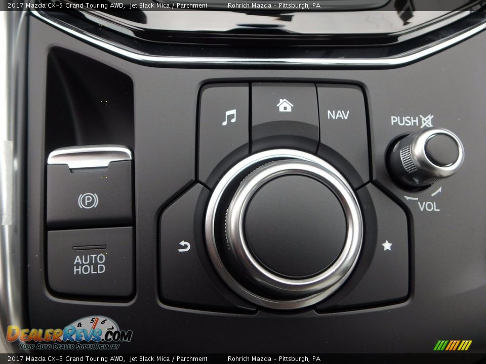 2017 Mazda CX-5 Grand Touring AWD Jet Black Mica / Parchment Photo #15