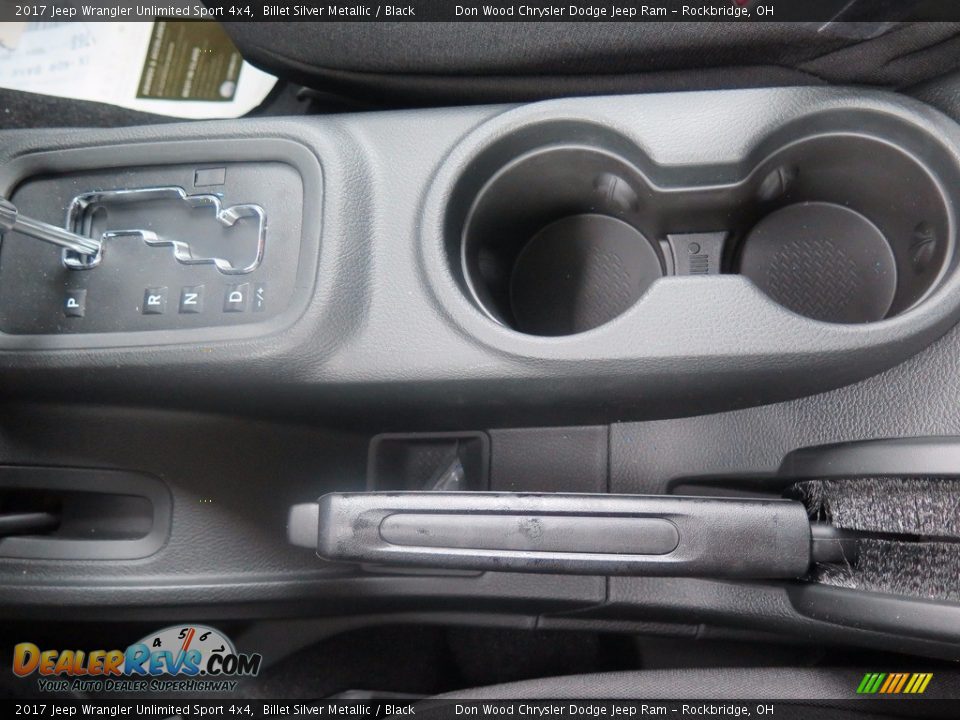 2017 Jeep Wrangler Unlimited Sport 4x4 Billet Silver Metallic / Black Photo #16