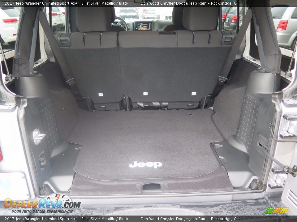 2017 Jeep Wrangler Unlimited Sport 4x4 Billet Silver Metallic / Black Photo #21