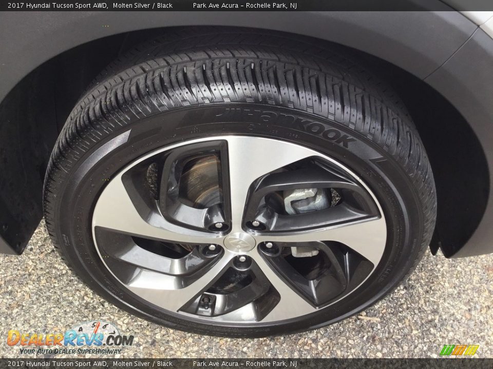 2017 Hyundai Tucson Sport AWD Molten Silver / Black Photo #29