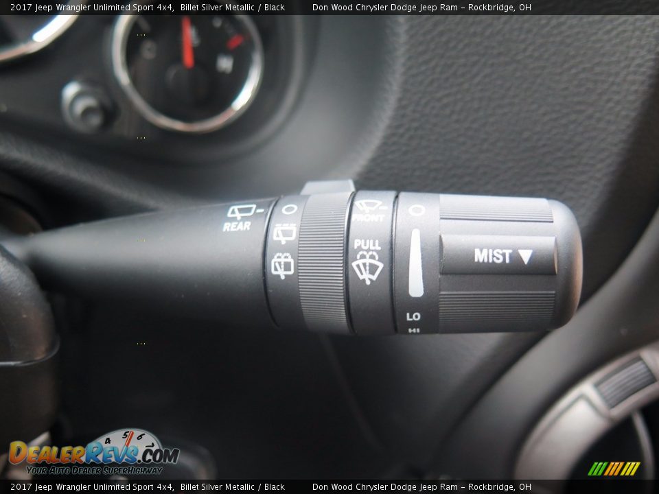 2017 Jeep Wrangler Unlimited Sport 4x4 Billet Silver Metallic / Black Photo #26