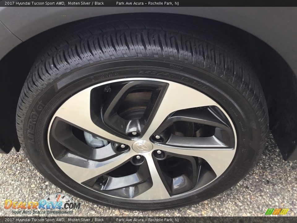 2017 Hyundai Tucson Sport AWD Molten Silver / Black Photo #30