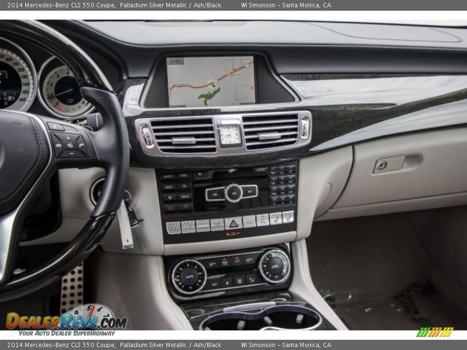 2014 Mercedes-Benz CLS 550 Coupe Palladium Silver Metallic / Ash/Black Photo #5