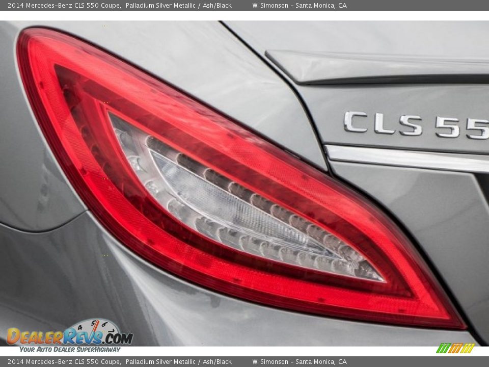 2014 Mercedes-Benz CLS 550 Coupe Palladium Silver Metallic / Ash/Black Photo #18